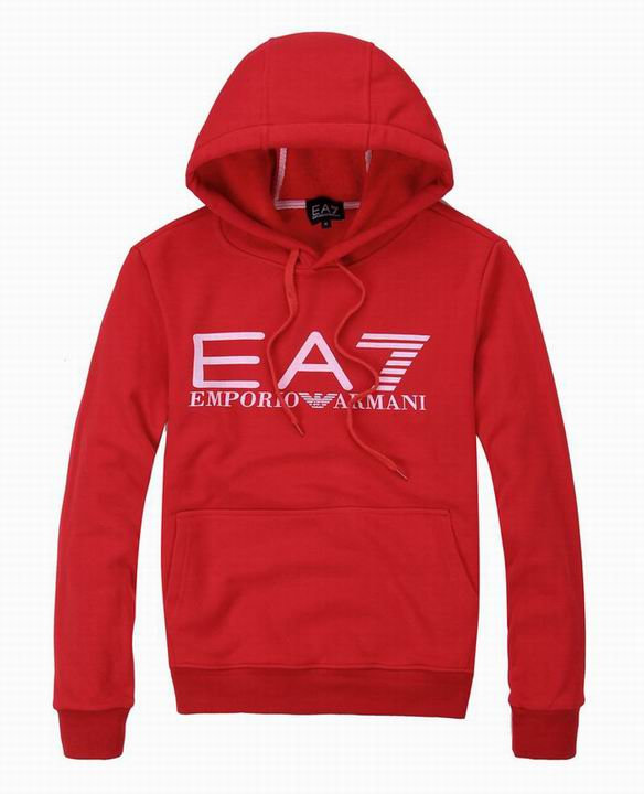 Sweat à Capuche Armani EA7 Homme Pas Cher